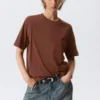 Perfect Boxy T-Shirt – Rusty Brown Perfect Boxy T-Shirt – Rusty Brown