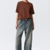 Perfect Boxy T-Shirt – Rusty Brown Perfect Boxy T-Shirt – Rusty Brown