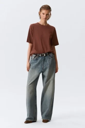 Perfect Boxy T-Shirt – Rusty Brown