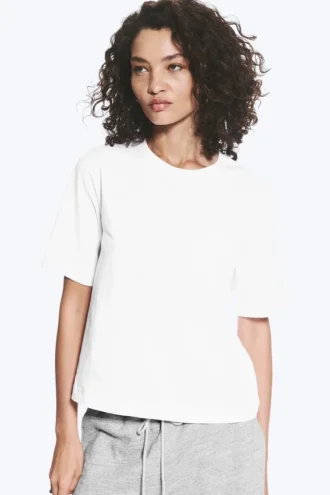 Perfect Boxy T-Shirt – White