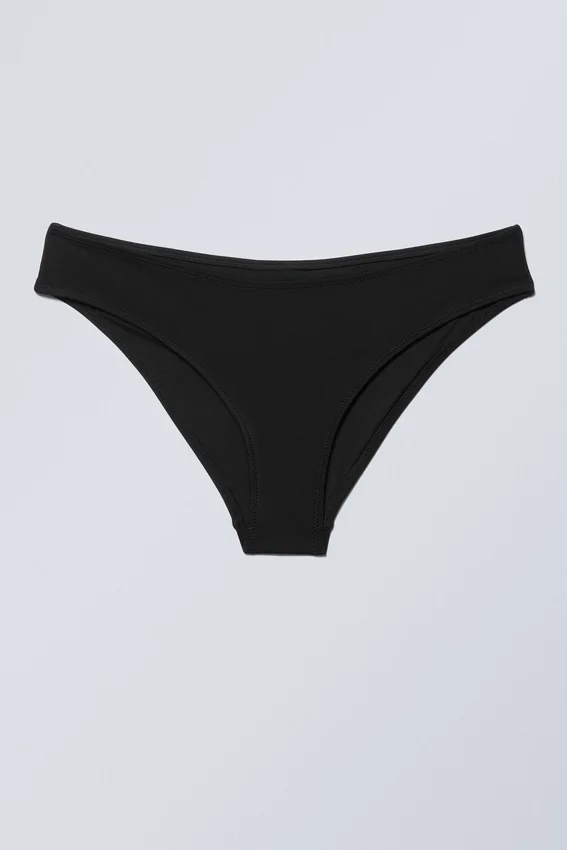 Plain Bikini Bottoms – Black Plain Bikini Bottoms – Black
