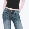 Planet Slim Low Rise Denim Shorts – Blue Hymn – Medium Blue Planet Slim Low Rise Denim Shorts – Blue Hymn – Medium Blue
