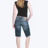 Planet Slim Low Rise Denim Shorts – Blue Hymn – Medium Blue Planet Slim Low Rise Denim Shorts – Blue Hymn – Medium Blue