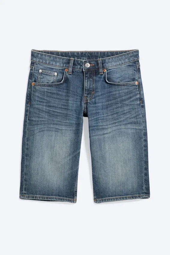 Planet Slim Low Rise Denim Shorts – Blue Hymn – Medium Blue Planet Slim Low Rise Denim Shorts – Blue Hymn – Medium Blue