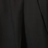 Pleated High Waist Wide Leg Suiting Trousers – Black Pleated High Waist Wide Leg Suiting Trousers – Black
