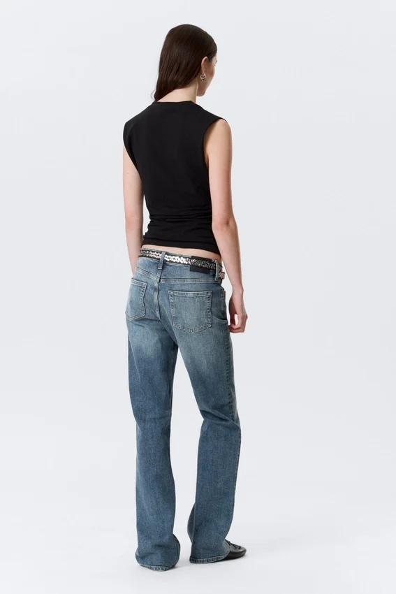 Pleated Tank Top – Black Pleated Tank Top – Black