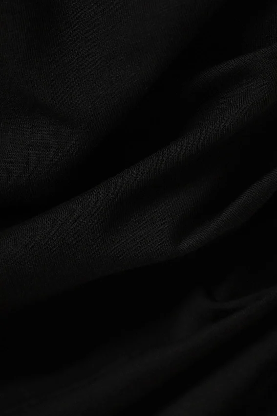 Pleated Tank Top – Black Pleated Tank Top – Black