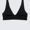 Plunge Pull-On Bikini Top – Black Plunge Pull-On Bikini Top – Black