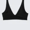 Plunge Pull-On Bikini Top – Black Plunge Pull-On Bikini Top – Black