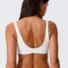 Plunge Pull-On Bikini Top – White Plunge Pull-On Bikini Top – White