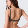 Plunge Rib Soft Bra – Dark Mole Plunge Rib Soft Bra – Dark Mole