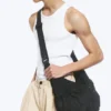 Pocket Crossbody Bag – Black Pocket Crossbody Bag – Black