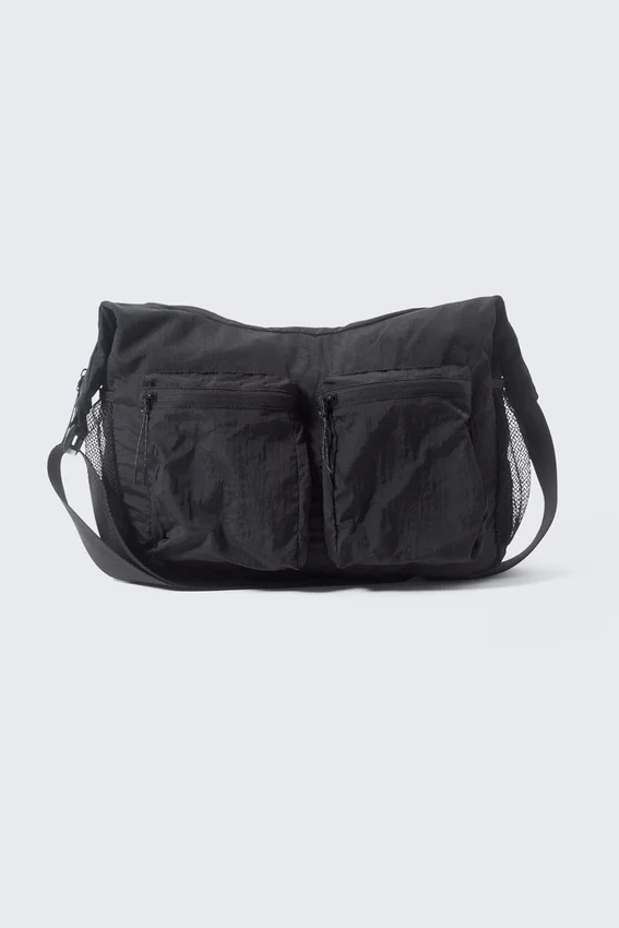 Pocket Crossbody Bag – Black Pocket Crossbody Bag – Black