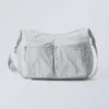 Pocket Crossbody Bag – Light Dusty Grey Pocket Crossbody Bag – Light Dusty Grey