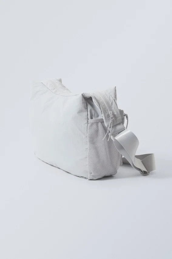 Pocket Crossbody Bag – Light Dusty Grey Pocket Crossbody Bag – Light Dusty Grey