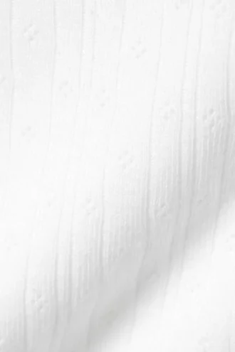 Pointelle Strap Top – Off-White