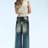 Poser Regular Waist Loose Wide Jeans – Canyon Blue – Dark Blue | Cheap Monday Gb Poser Regular Waist Loose Wide Jeans – Canyon Blue – Dark Blue | Cheap Monday Gb