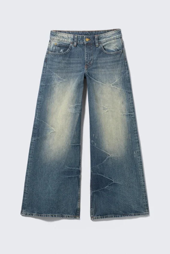 Poser Regular Waist Loose Wide Jeans – Canyon Blue – Dark Blue | Cheap Monday Gb Poser Regular Waist Loose Wide Jeans – Canyon Blue – Dark Blue | Cheap Monday Gb