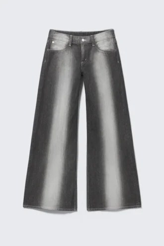 Poser Regular Waist Loose Wide Jeans – Dark Grey | Cheap Monday Gb Poser Regular Waist Loose Wide Jeans – Dark Grey | Cheap Monday Gb