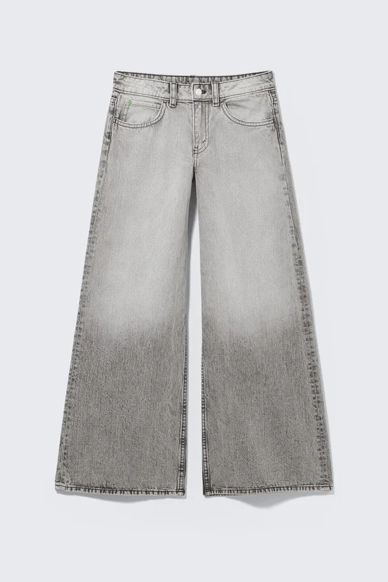 Poser Regular Waist Loose Wide Jeans – Post Grey | Cheap Monday Gb Poser Regular Waist Loose Wide Jeans – Post Grey | Cheap Monday Gb