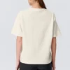 Printed Boxy T-Shirt – Off-White – What the Frog? Printed Boxy T-Shirt – Off-White – What the Frog?