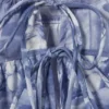 Printed Cotton Poplin Tie-Front Pyjama Top – Blue – Baroque Collage Printed Cotton Poplin Tie-Front Pyjama Top – Blue – Baroque Collage