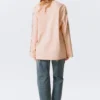 Printed Long-Sleeved Cotton T-Shirt – Printed Light Pink Printed Long-Sleeved Cotton T-Shirt – Printed Light Pink