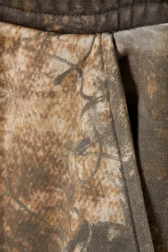 Printed Loose Fit Sweatpants – Khaki – Woodland Printed Loose Fit Sweatpants – Khaki – Woodland