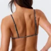 Printed Triangle Bikini Top – Printed Dark Grey Printed Triangle Bikini Top – Printed Dark Grey