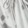 Printed Wide-Leg Pull-On Trousers – White – Camo Printed Wide-Leg Pull-On Trousers – White – Camo