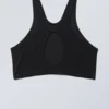 Racerback Bikini Top – Black Racerback Bikini Top – Black