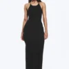 Racerback Jersey Maxi Dress – Black Racerback Jersey Maxi Dress – Black