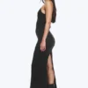 Racerback Jersey Maxi Dress – Black Racerback Jersey Maxi Dress – Black
