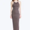 Racerback Jersey Maxi Dress – Dusty Plum Racerback Jersey Maxi Dress – Dusty Plum