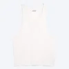 Racerback Tank Top – Dusty White Racerback Tank Top – Dusty White