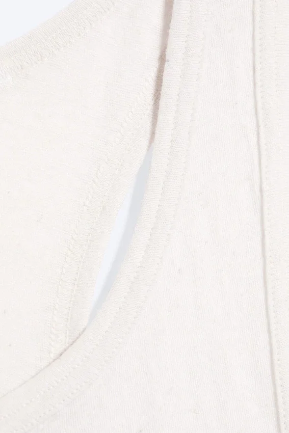 Racerback Tank Top – Dusty White Racerback Tank Top – Dusty White