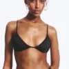 Racerback Triangle Bikini Top – Black Racerback Triangle Bikini Top – Black