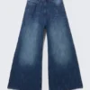 Rad Super Regular Waist Loose Wide Jeans – Blue Web – Medium Blue | Cheap Monday Gb Rad Super Regular Waist Loose Wide Jeans – Blue Web – Medium Blue | Cheap Monday Gb