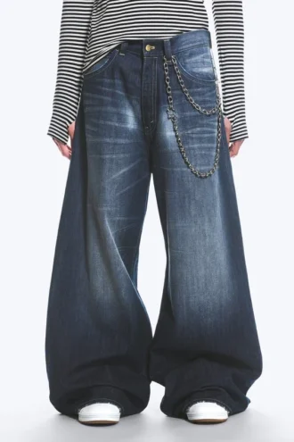 Rad Super Regular Waist Loose Wide Jeans – Star Blue | Cheap Monday Gb Rad Super Regular Waist Loose Wide Jeans – Star Blue | Cheap Monday Gb