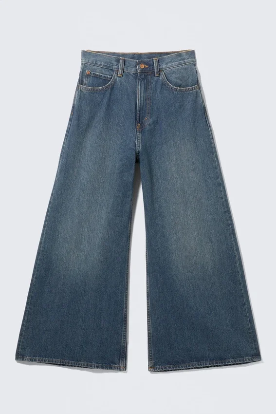 Rad Super Regular Waist Loose Wide Jeans – Tide Blue – Dark Blue | Cheap Monday Gb Rad Super Regular Waist Loose Wide Jeans – Tide Blue – Dark Blue | Cheap Monday Gb