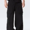 Rael Kade Parachute Trousers – Black Rael Kade Parachute Trousers – Black