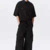 Rael Kade Parachute Trousers – Black Rael Kade Parachute Trousers – Black