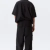 Rael Kade Parachute Trousers – Black Rael Kade Parachute Trousers – Black