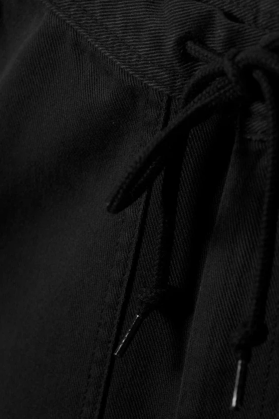 Rael Kade Parachute Trousers – Black Rael Kade Parachute Trousers – Black