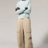 Rael Kade Parachute Trousers – Light Beige Rael Kade Parachute Trousers – Light Beige