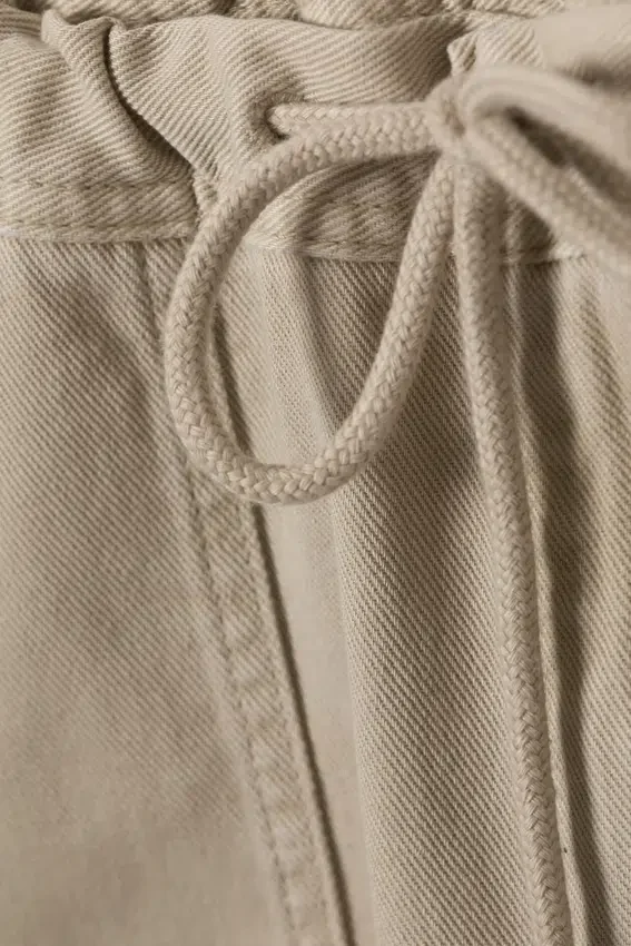 Rael Kade Parachute Trousers – Light Beige Rael Kade Parachute Trousers – Light Beige