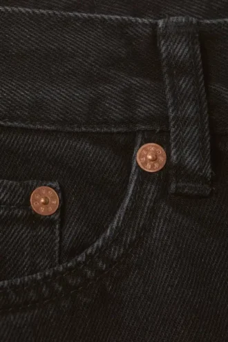 Rail Mid Rise Loose Wide Jeans – Ink Black – Black Rail Mid Rise Loose Wide Jeans – Ink Black – Black