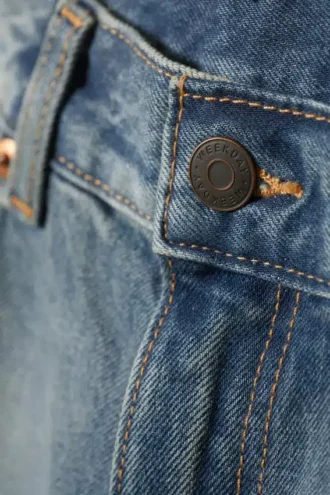 Rail Mid Rise Loose Wide Jeans – Jackpot Blue – Medium Blue Rail Mid Rise Loose Wide Jeans – Jackpot Blue – Medium Blue