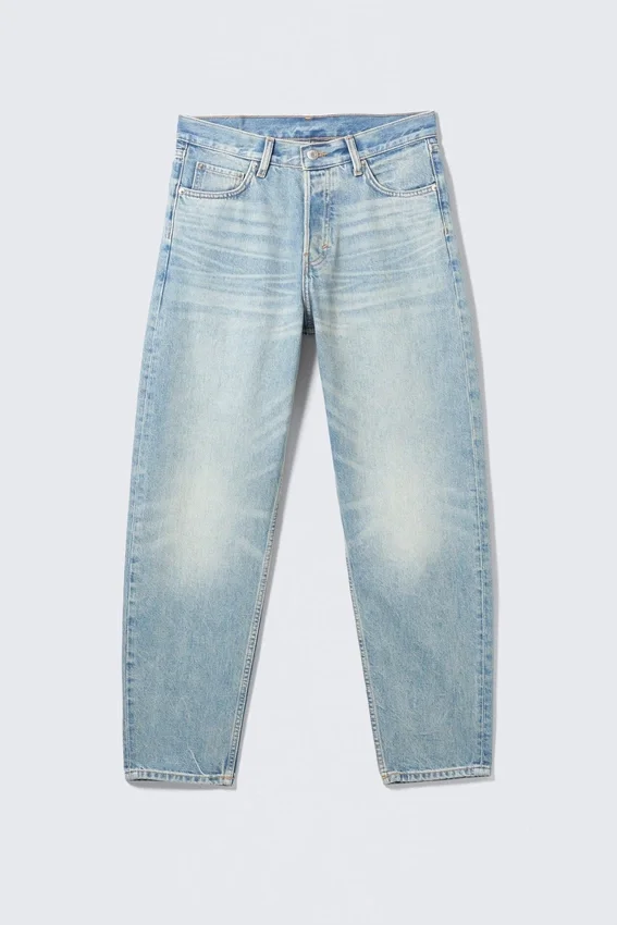 Ray Mid Rise Relaxed Tapered Jeans – Seventeen Blue – Medium Blue Ray Mid Rise Relaxed Tapered Jeans – Seventeen Blue – Medium Blue