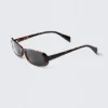 Rectangular Sunglasses – Brown Tortoiseshell Rectangular Sunglasses – Brown Tortoiseshell